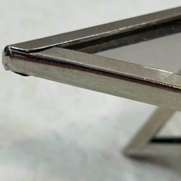 Mirror Metal 3D Star Ornament Holiday Christmas Table Mantel Decor 5" - Picture 5 of 10